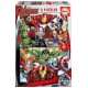 Puzzle super heros avengers 2x48 pieces-lilojouets-morbihan-bretagne