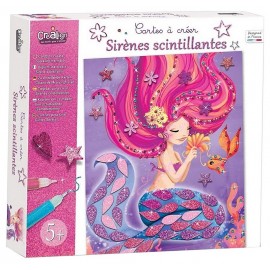 COFFRET SIRENES SCINTILLANTES CARTES A CREER-LiloJouets-Morbihan-Bretagne