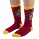 Lot 3 paires de chaussettes gryffindor harry potter-lilojouets-morbihan-bretagne