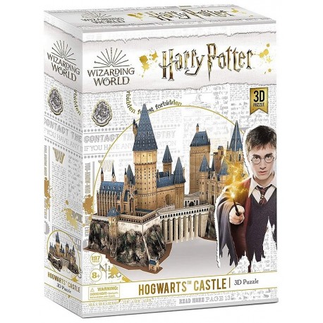 PUZZLE 3D HARRY POTTER CHATEAU POUDLARD 197 PIECES-LiloJouets-Morbihan-Bretagne