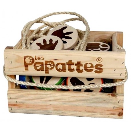 JEU LES PAPATTES EN CAISSE BOIS-LiloJouets-Morbihan-Bretagne