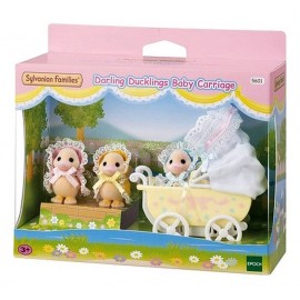 BEBES TRIPLES CANARDS ET LANDEAU SYLVANIAN FAMILIES-LiloJouets-Morbihan-Bretagne