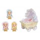 Bebes triples canards et landeau sylvanian families-lilojouets-morbihan-bretagne