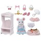 Valisette de mode grande soeur souris marshmallow sylvanian families-lilojouets-morbihan-bretagne