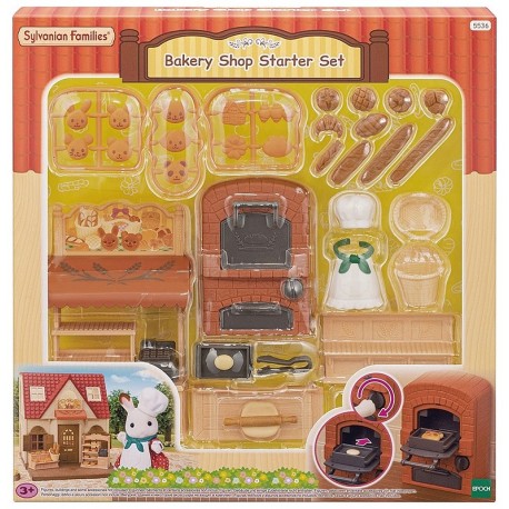 COFFRET BOULANGERIE COSY COTTAGE SYLVANIAN FAMILIES-LiloJouets-Morbihan-Bretagne