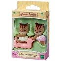 JUMEAUX ECUREUIL ROUX SYLVANIAN FAMILIES