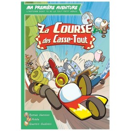 LIVRE MA 1ERE AVENTURE LA COURSE DES CASSE TOUT-LiloJouets-Morbihan-Bretagne