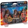 70672 PACK 3 COMBATTANTS BURNHAM RAIDERS PLAYMOBIL NOVELMORE-LiloJouets-Morbihan-Bretagne