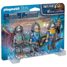 70671 PACK 3 CHEVALIERS PLAYMOBIL NOVELMORE-LiloJouets-Morbihan-Bretagne