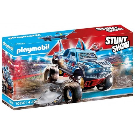 70550 MONSTER TRUCK REQUIN DE CASCADE PLAYMOBIL STUNTSHOW-LiloJouets-Morbihan-Bretagne