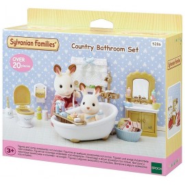 SALLE DE BAIN CAMPAGNE SYLVANIAN FAMILIES-LiloJouets-Morbihan-Bretagne