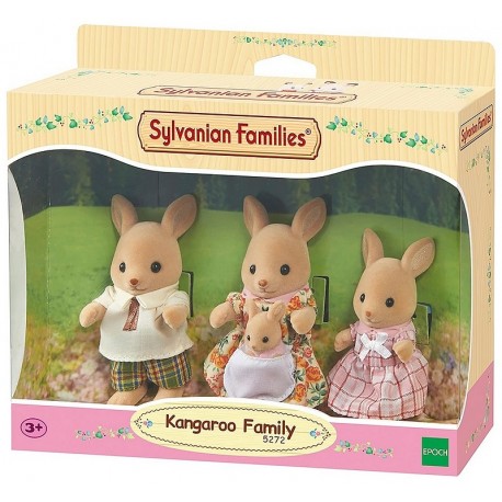 FAMILLE KANGOUROU SYLVANIAN FAMILIES-LiloJouets-Morbihan-Bretagne