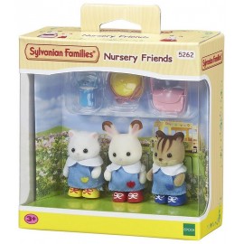 LES 3 AMIES DE LA CRECHE SYLVANIAN FAMILIES-LiloJouets-Morbihan-Bretagne