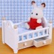 Bebe lapin et lit sylvanian families-lilojouets-morbihan-bretagne