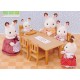 Table et chaises de repas sylvanian families-lilojouets-morbihan-bretagne