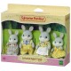 Famille lapin gris sylvanian families-lilojouets-morbihan-bretagne