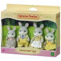 FAMILLE LAPIN GRIS SYLVANIAN FAMILIES