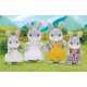 Famille lapin gris sylvanian families-lilojouets-morbihan-bretagne