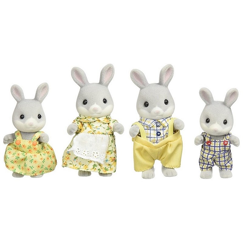 ② Sylvanian La famille lapin gris. — Jouets