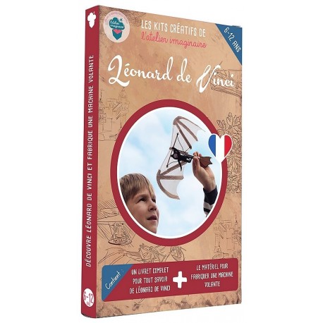 KIT CREATIF LEONARD DE VINCI-LiloJouets-Morbihan-Bretagne