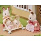 Poussette triple sylvanian families-lilojouets-morbihan-bretagne