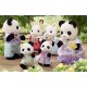 Famille panda sylvanian families-lilojouets-morbihan-bretagne