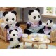 Famille panda sylvanian families-lilojouets-morbihan-bretagne