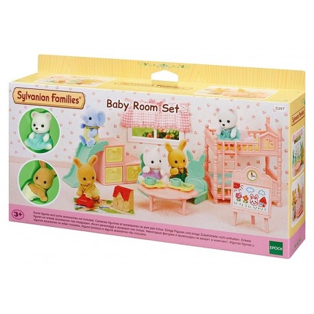 Salle de jeu des bebes sylvanian families 