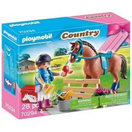 70294 SET CADEAU CAVALIERE PLAYMOBIL COUNTRY-LiloJouets-Morbihan-Bretagne