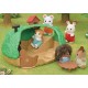 La cachette des bebes sylvanian families-lilojouets-morbihan-bretagne