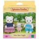 Famille ours polaire sylvanian families-lilojouets-morbihan-bretagne