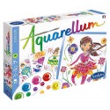AQUARELLUM JUNIOR BALLERINES - 4 TABLEAUX 18X25 ET 5 COULEURS - SENTOSPHERE