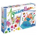 AQUARELLUM JUNIOR ALICE AU PAYS DES MERVEILLES 4 TABLEAUX
