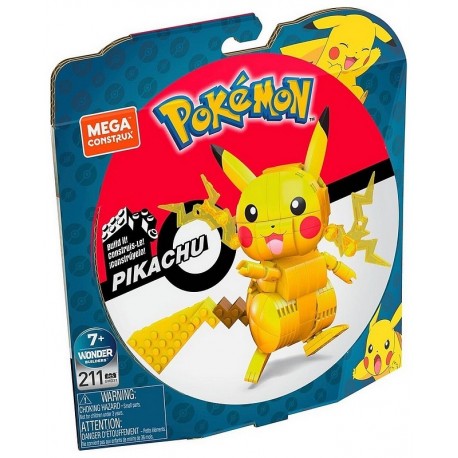 BRIQUES MEGA CONSTRUX PIKACHU POKEMON 211 PIECES-LiloJouets-Morbihan-Bretagne