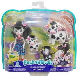 FIGURINE ENCHANTIMALS 15CM ET FAMILLE ANIMAUX ASST-LiloJouets-Morbihan-Bretagne