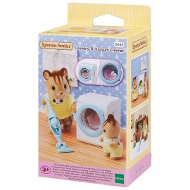 MACHINE A LAVER ET ASPIRATEUR SYLVANIAN FAMILIES-LiloJouets-Morbihan-Bretagne