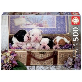 PUZZLE CHIOTS 500 PIECES-LiloJouets-Morbihan-Bretagne