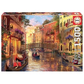 PUZZLE COUCHER DE SOLEIL VENISE 1500 PIECES-LiloJouets-Morbihan-Bretagne