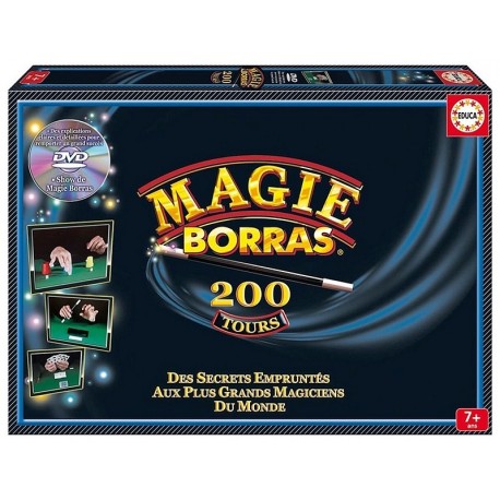 COFFRET 200 TOURS DE MAGIE BORRAS AVEC DVD -LiloJouets-Morbihan-Bretagne