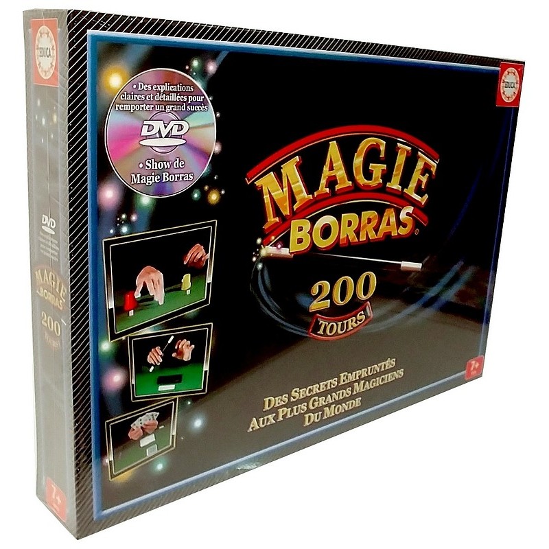 Educa - MAGIE BORRAS 200 TOURS,jeu de magie pour enfant+7 à prix
