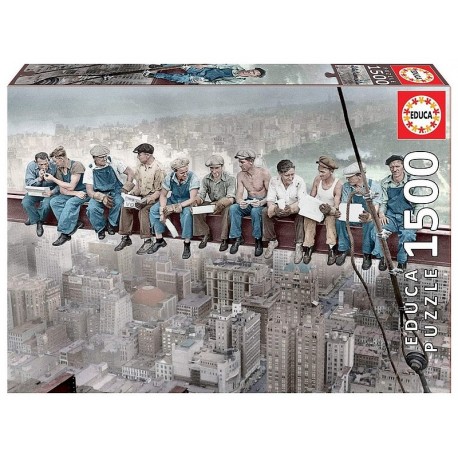 PUZZLE DEJEUNER A NEW YORK 1500 PIECES-LiloJouets-Morbihan-Bretagne