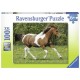 Puzzle cheval au galop 100 pieces-lilojouets-morbihan-bretagne