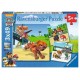 Puzzle equipe 4 pattes pat patrouille 3x49 pieces-lilojouets-morbihan-bretagne