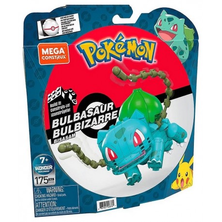 BRIQUES MEGA CONSTRUX BULBIZARRE POKEMON 175 PIECES-LiloJouets-Morbihan-Bretagne