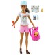 Poupee barbie 30cm randonnee avec chiot et accessoires-lilojouets-morbihan-bretagne