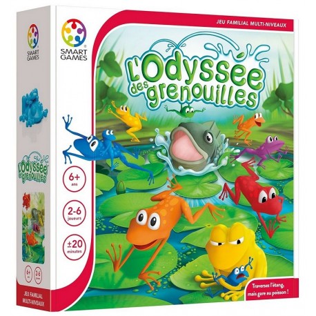 JEU L'ODYSSEE DES GRENOUILLES-LiloJouets-Morbihan-Bretagne