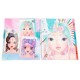 Album a colorier create your fantasy face 24x21cm-lilojouets-morbihan-bretagne