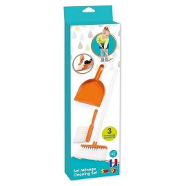 SET DE MENAGE BALAI 49CM AVEC PELLE ET BALAYETTE