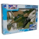 AVION DE CHASSE MILITAIRE 1.72E MODEL KIT A MONTER ASST
