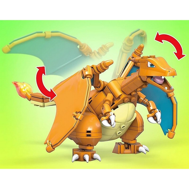 Mega Construx - Pokémon - Coffret de construction Dracaufeu